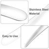 Mxxipp 5pcs Mini Metal Cosmetic Makeup Skincare Cream Spatulas Scoop,
