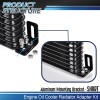goneparts 7 Row 10 AN Universal Aluminum Engine Oil Cooler+