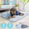 Peto-Raifu Pet Mat, For Cats and Dogs, With Pillow, Cool