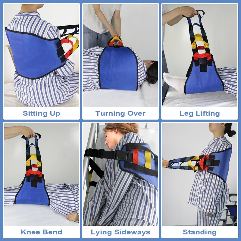 Transfer Belt Transfer Sling - Padded Gait Belt - Heavy