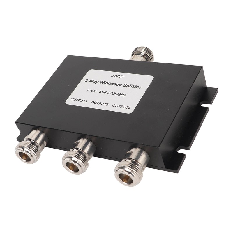 3 Way TV Signal Splitter Professional 698‑2700MHz 3 Way Power