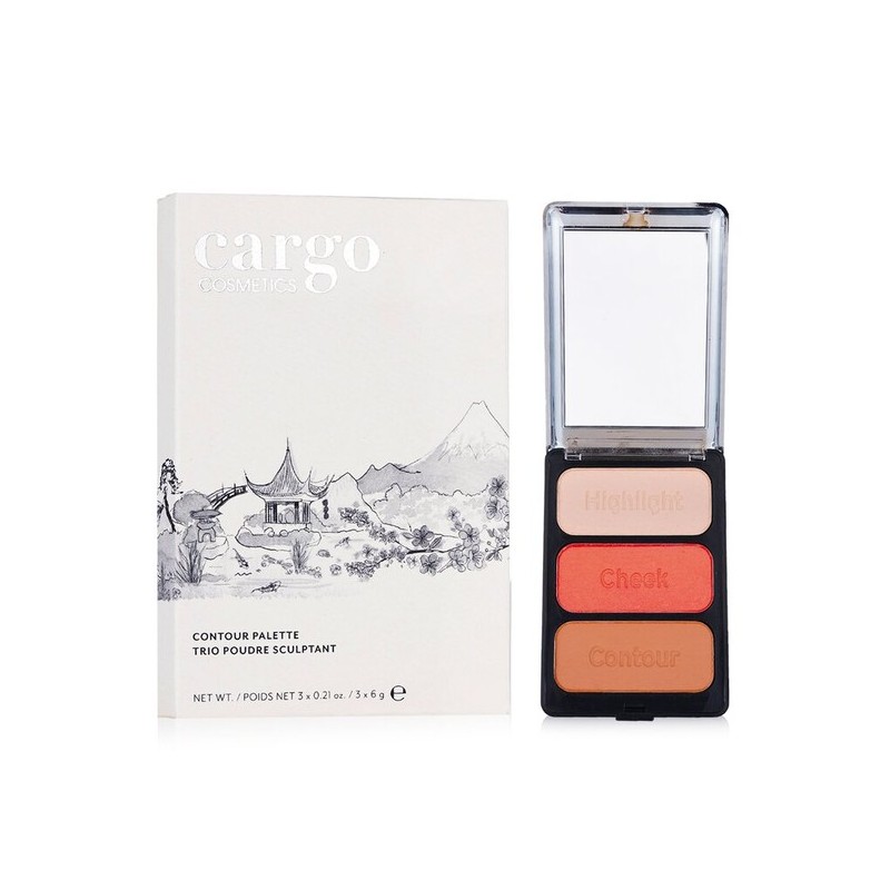 Cargo Contour Palette # Monaco 3x6g/0.21oz / 카고 컨투어 팔레트