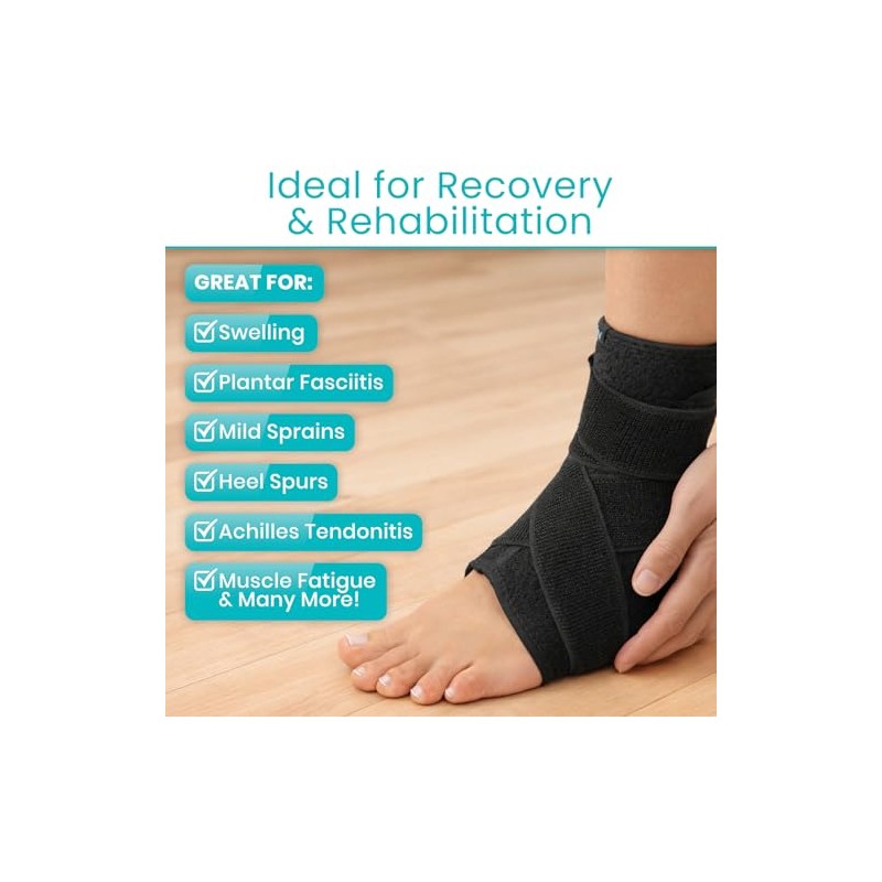 Vive Sprained Ankle Brace for Women, Men - Right or