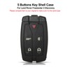 YUBOZDZQ 5 Buttons Freelander 2 Remote Key Fob Shell Case