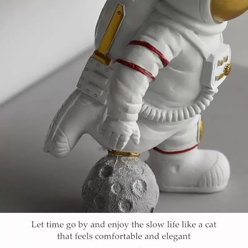 GOGOX 4pcs Adornos Astronauta Figuras Decorativas/auto,escritorio