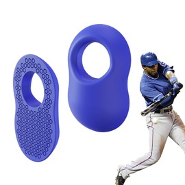 2 Pack Batter's Baseball Thumb Guard for Pro Batters, Hitter Training Aid, Thumb Guard Baseball & Softball Baseball Batting Grip Baseball Accessories Baseball Training Equipment Reduce Bat Sting-Blue