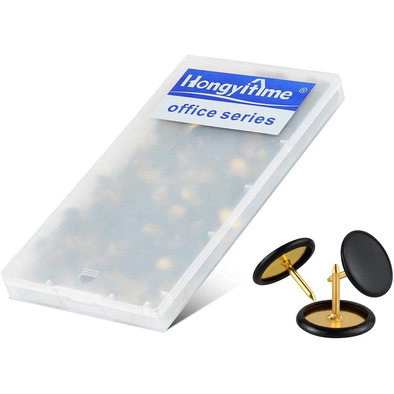 HongyiTime 400 PCS Push Pins, Thumb Tacks, Wall Tacks -