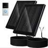 Ring Solar Charger,5W 12VAC Compatible with Ring Video Doorbell 3/3+/4,
