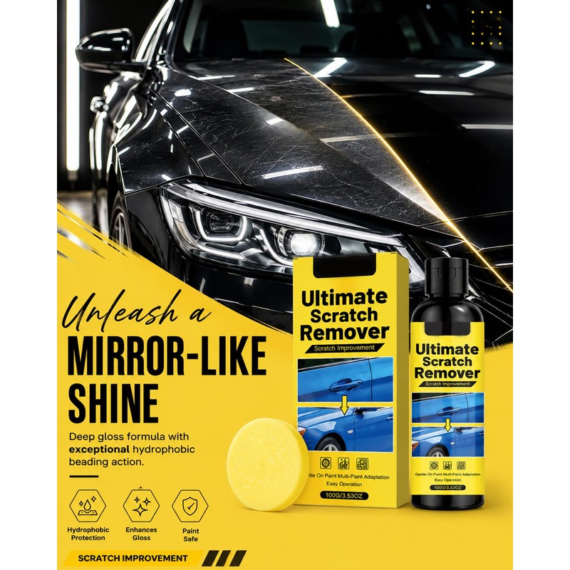 NanoPolix Scratch Remover,2026 New Scratch Remover for Vehicles,Quick Fix Removal