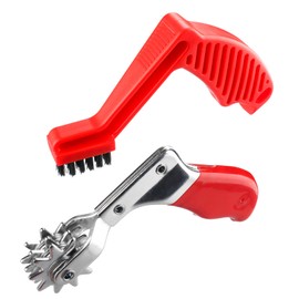 Polishing Spur Tool Set – Polishing Pad Spur Brush Tool for Wool Buffing Pad Cleaner and Foam Pad Cleaner, Clean UP Wax and Grit, Extend Pad Life, Car Professional Polishing Pad Cleaner Tool Brush