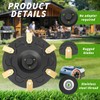 Dwafill Robot Lawnmower Blade Plate + 6 Blades, Compatible with
