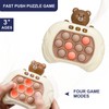 FRIUSATE Tap Pop Tap Smart Fidget, Light Up Pattern Popping