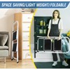 2 Step Stool, Folding Step Stool - Capacity with Wide