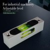 Metal high precision strip type adjustable level small level ruler