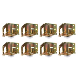 QUARKZMAN Furniture Leveling Feet, Pack of 8 - Adjustable Furniture Feet Levelers, 1.1 Inch Adjustable Height Levelling Legs for Cabinet Table Wardrobe Work Table