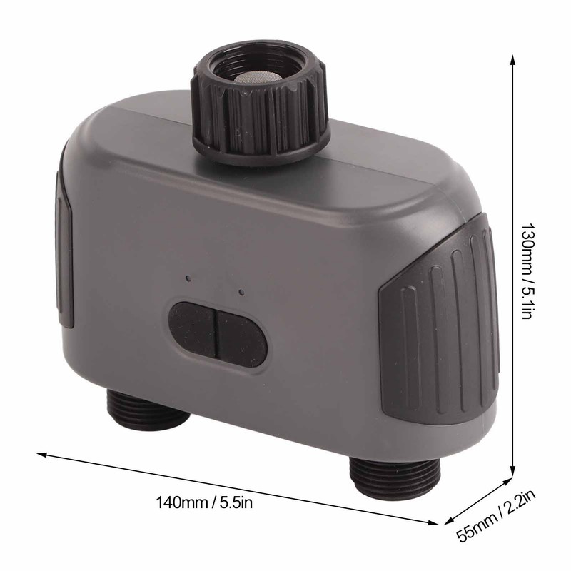 WiFi Sprinkler Timer 2 Zone Automatic Watering G3/4 Thread Smart