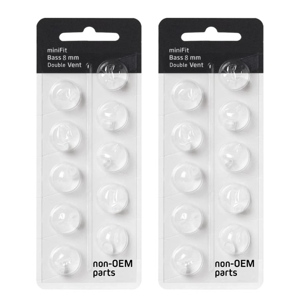 Minifit 8mm Double Bass Domes (2 Pack) Replacement Domes