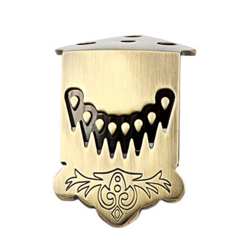 Mandolin Guitar Tailpiece Replacement 8 String Metal Mandolin Tailpiece for