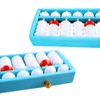Larcele Pearl Arithmetic Abacus Counting with Reset Button School Supplies