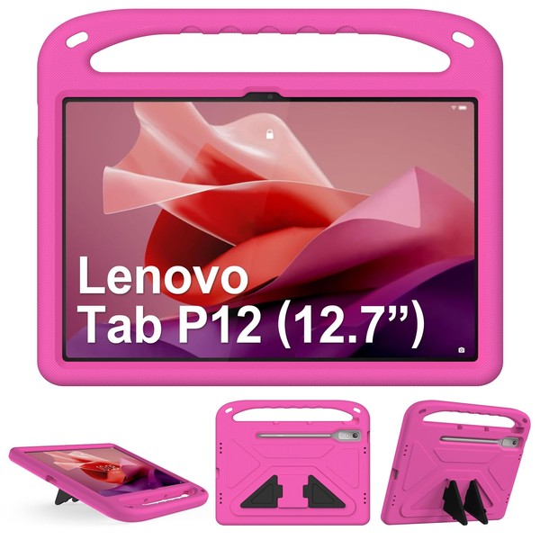 GOZOPO Kids Case for Lenovo Tab P12 Tablet 12.7 Inch