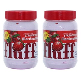 Fluff Marshmallow Strawberry Set of 2Â Bread Spread, Spread, Foam Sugar, 213g, 42671