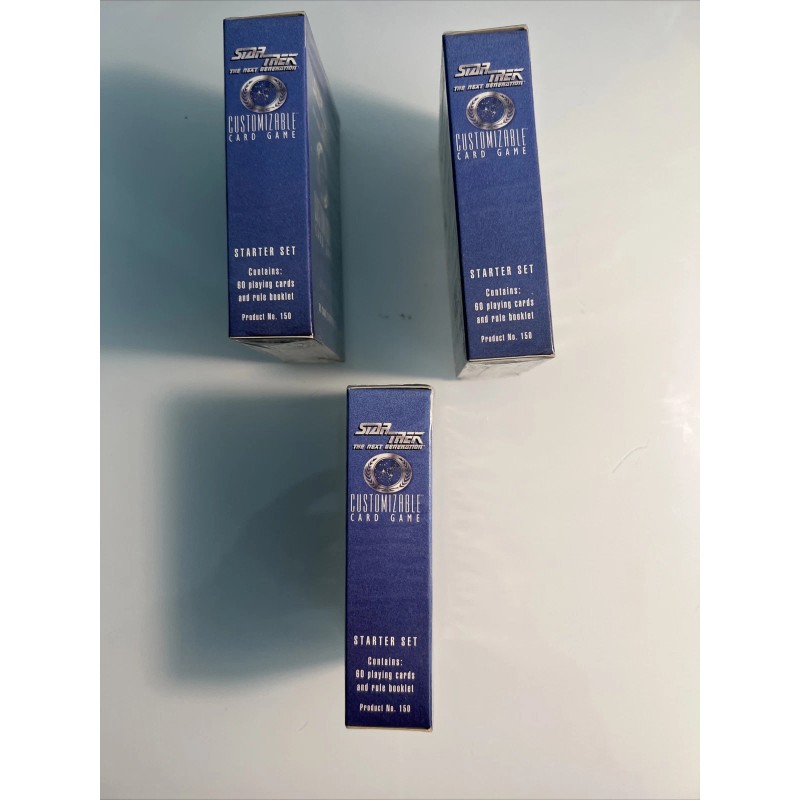 1994 Star Trek White Border Edition Customizable Card Game Sets