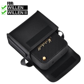 Hzycwgone Funda para Marshall Willen/Willen 2 Altavoces inalámbricos Bluetooth,para Marshall Willen I/Willen 2 II Bolsa Estuche de Transporte Accesorios(Negro)