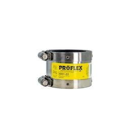 Fernco PROFLEX P3001-22 Shielded Pipe Coupling for Cast Iron, Plastic, or Steel to Copper Plumbing Connections