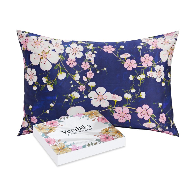 VeraBliss Silk Pillowcase for Hair and Skin - Only 100%