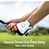 HPLSZCN Men's Golf Gloves Left Handed Golfer Breathable Comfotable Fit
