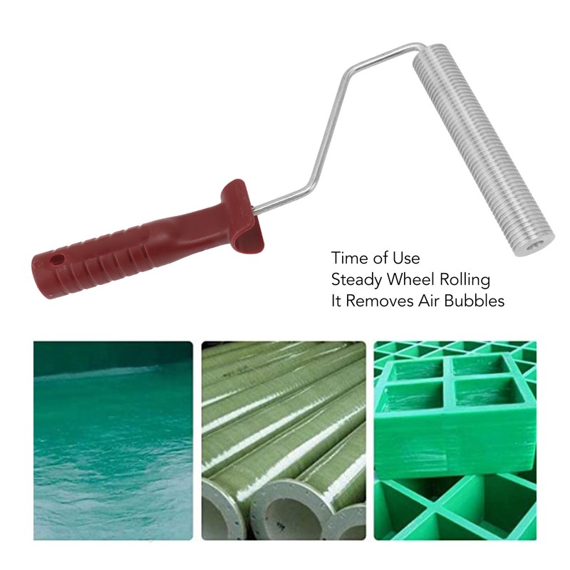 Fiberglass Roller Professional Bubble Remove Roller for Tub Shower Bathtub
