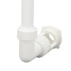 Swimming Pool Fountain Easy Assembly Adjustable Angle Strong PVC Swimming