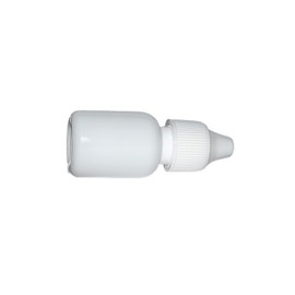 100 Gotero Farmaceutico Plastico Blanco Tapa Inserto 10 Ml