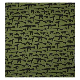 Rothco Bandana - Gun Pattern - Olive Drab