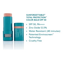 Colorescience  Sunforgettable Bronce Iluminador  Iluminado Lip Balm  Color Bronce  Uso sobre maquillaje  Blsamo Labial con Bloqueador Solar e...      