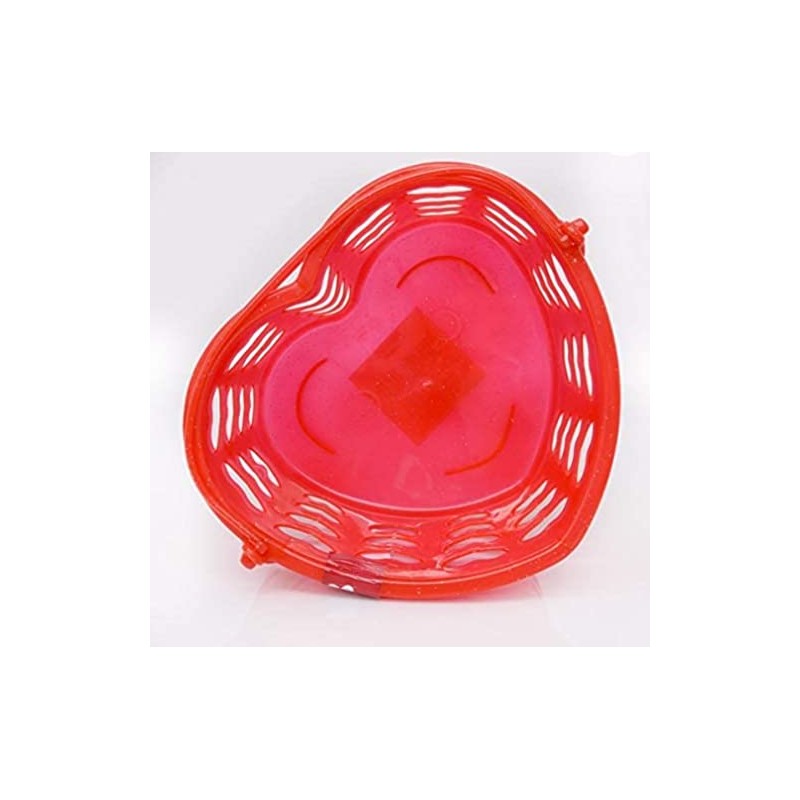 TLC Love Gift Basket with Handle 2pack Red for Valentines