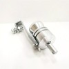 LEDIN 1x Turbo Sound Whistle Simulator Muffler Silver Exhaust Pipe