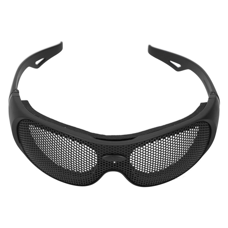 Safety Goggles Impact Resistant Iron Mesh Pattern UV400 for Military