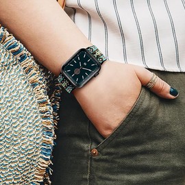 Lamshaw Compatible for Popglory 1.85'' P66 Smart Watch Band, 22mm Stretch Elastics Adjustable Strap Compatible for MorePro H56 Smart Watch/Kimnix T99 Pro Watch/LESHIDO CS08 1.85" Watch (Sky Blue)