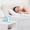 Alarm Clock, Analog Loud Bell Sound, Alarm Backlight, Continuous Second