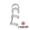 Yoursfs Pendientes de Cuff oreja non-Piercing Cuff Helix Cartílago arete