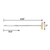 ARTESIA TOOL 9.5" (24.1 cm) Double Ended Brass Mini Mallet