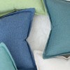 Madizz Set of 2 Linen Cushion Covers with Broad Edge