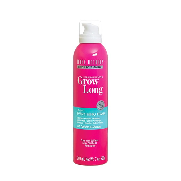 Marc Anthony Grow Long 10-in-1 Everything Foam, 7 Fluid Ounces