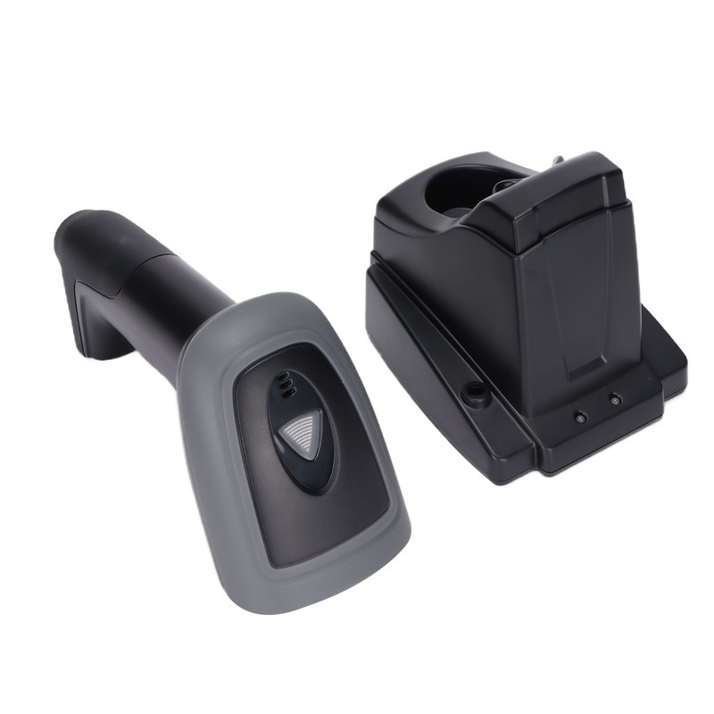 Barcode Scanner 2.4G USB2.0 Ergonomic Stable Accurate Plug and Play