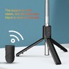 BT Selfie Stick with Fill Light 1.7M Extendable Portable Tripod