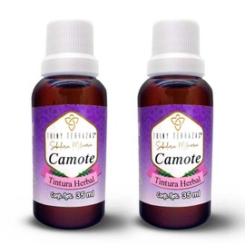 Camote Natural líquido auxilio hormonal menopausia de la Tia Trini 2 botellas 140 mL total