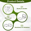 PATIKIL 25 Pcs Split Lock Washer, M12 Spring Lock Washer