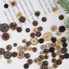 Buttons for Crafts, Mixed Sizes and Shapes Button for Sewing,