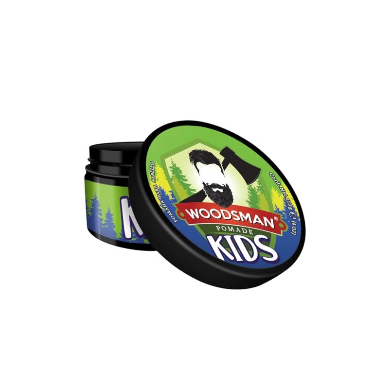 Woodsman - Pomada para Cabello para Niños Aroma Chicle 113g